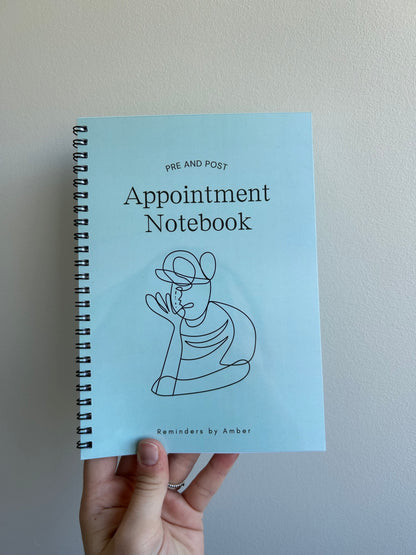 Pre + Post Appointment Notebook