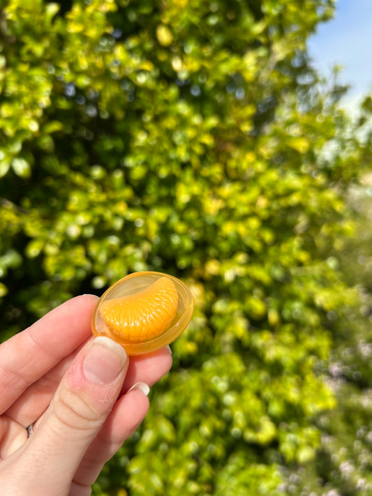 Orange Slice Worry Stone Trinket