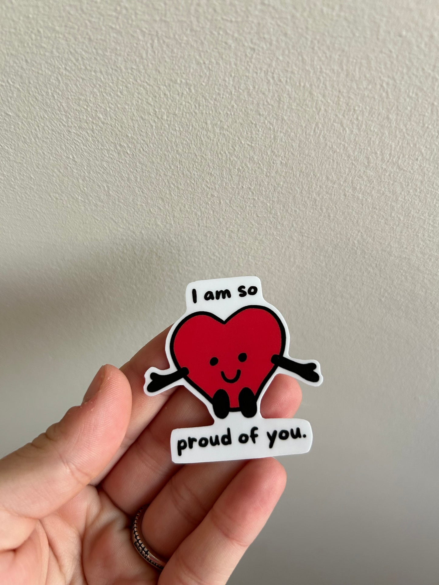 Encouragement Heart Stickers