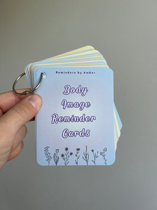 Body Image Reminder Cards