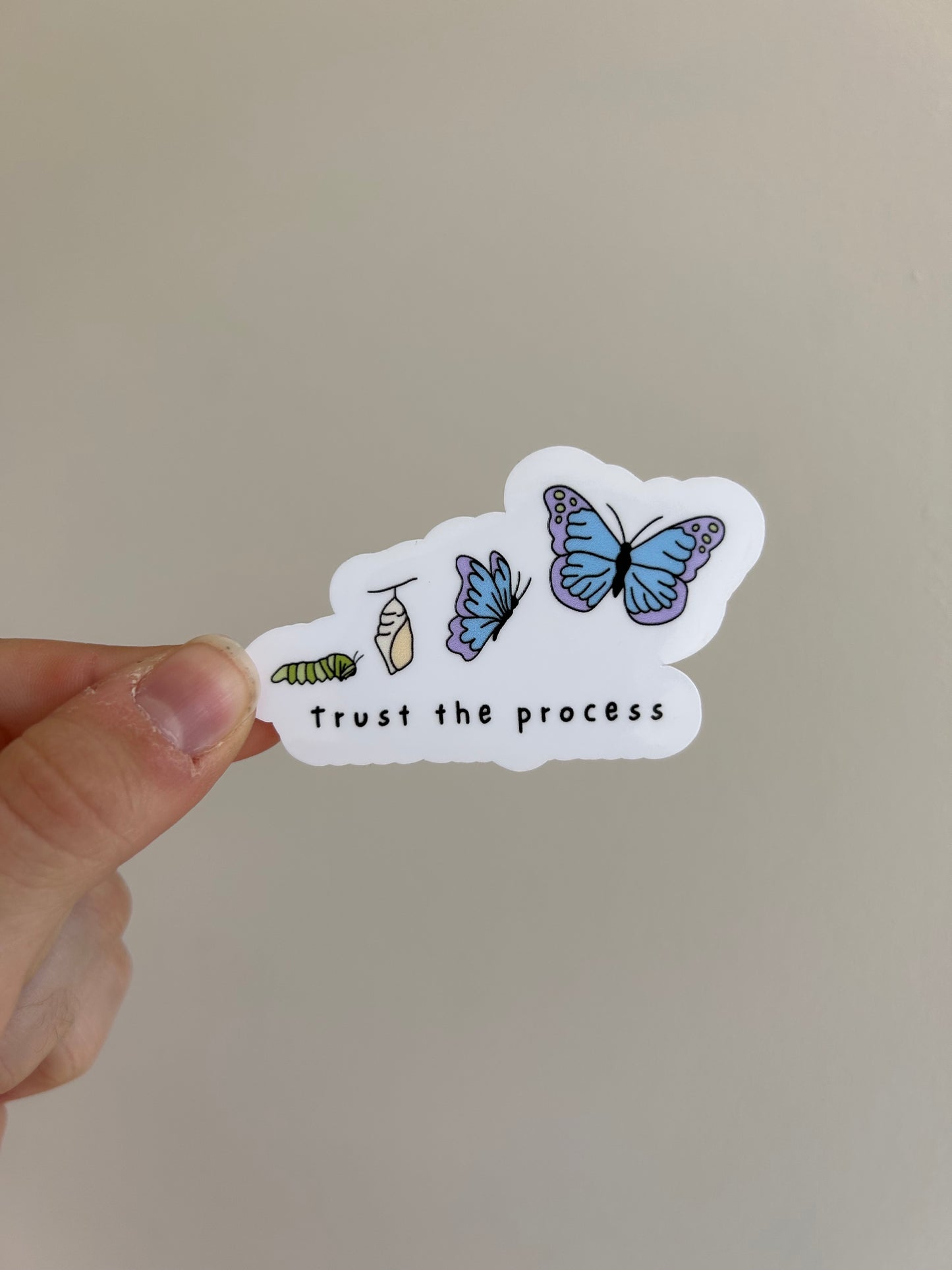 Trust the Process Sticker