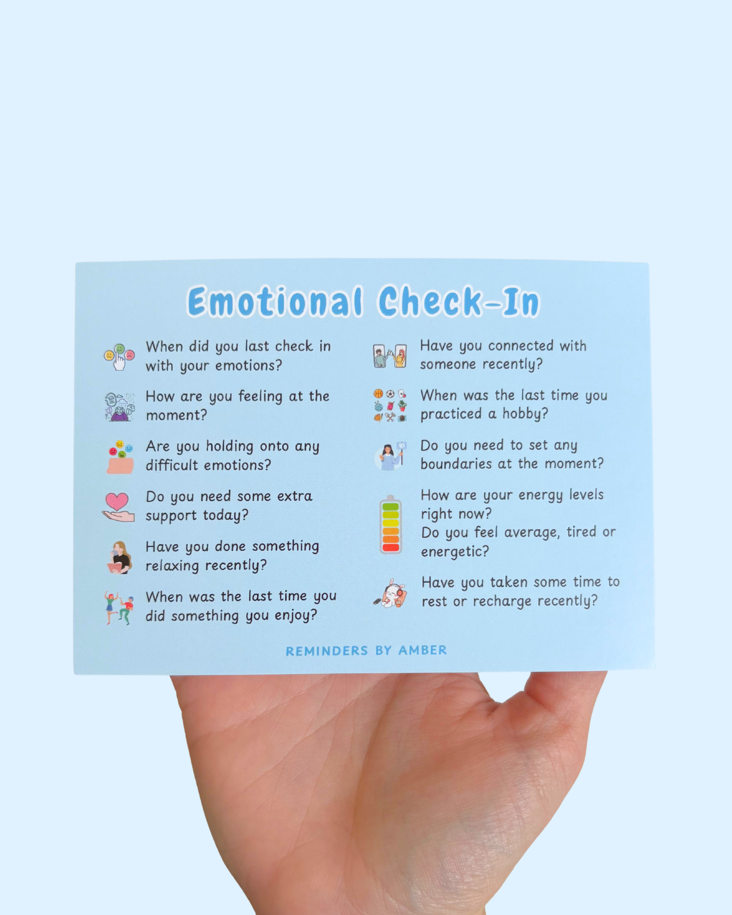 Self Check-In Prints