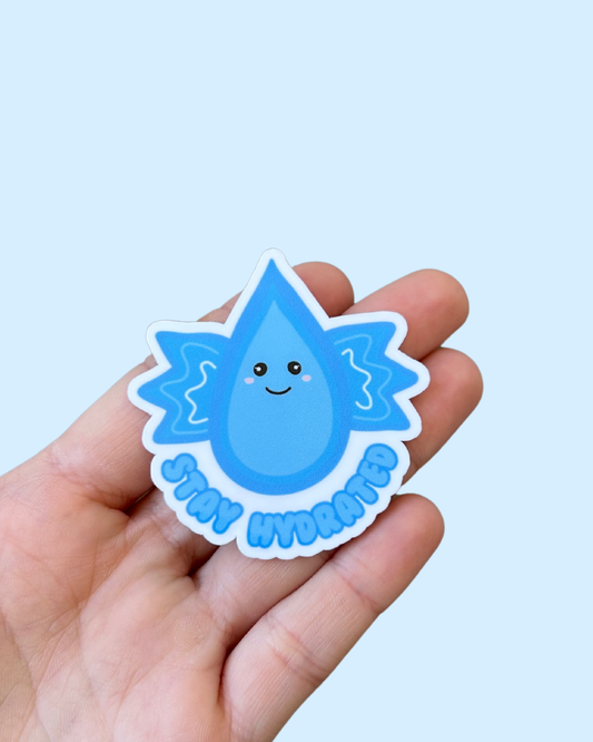 Hydration Fairy Sticker