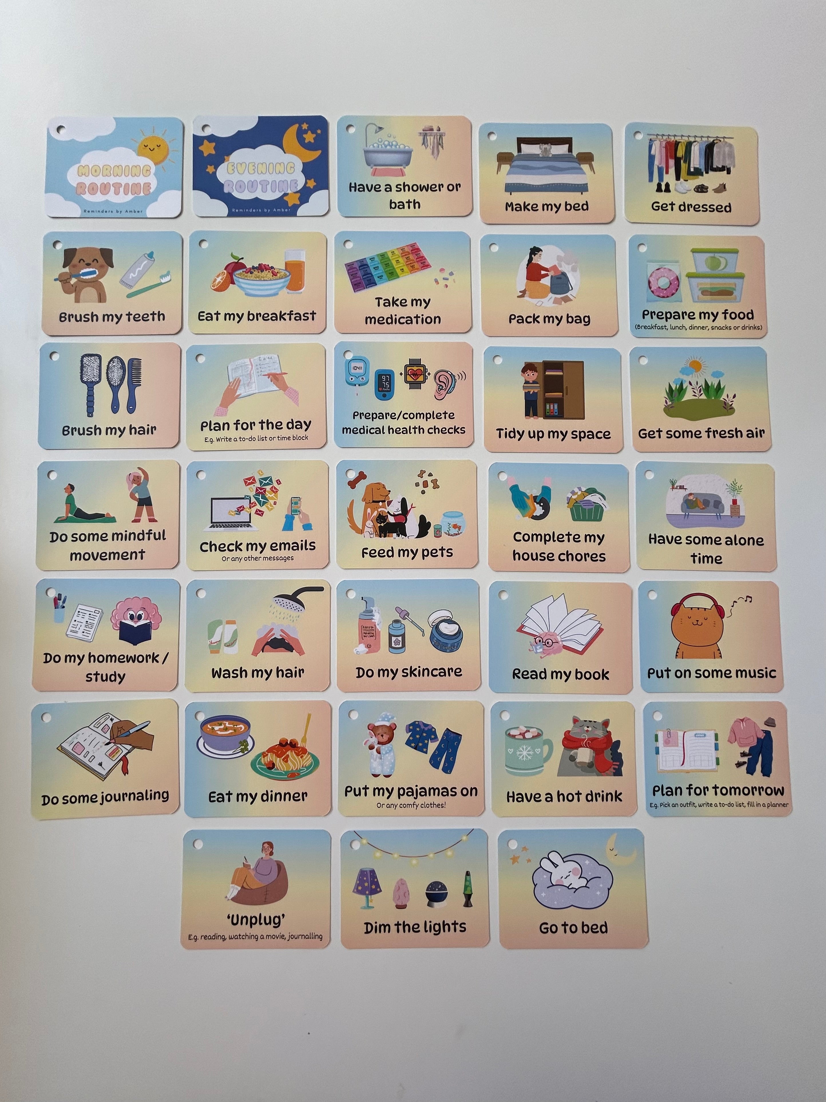 Reminder Cards – Reminders by Amber