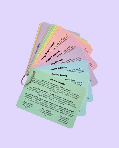 Eating Disorder Recovery Reminder Cards