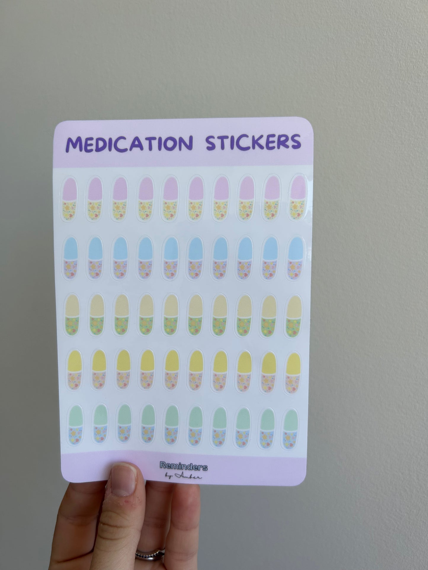 Weekly Medication Tracker Notepad