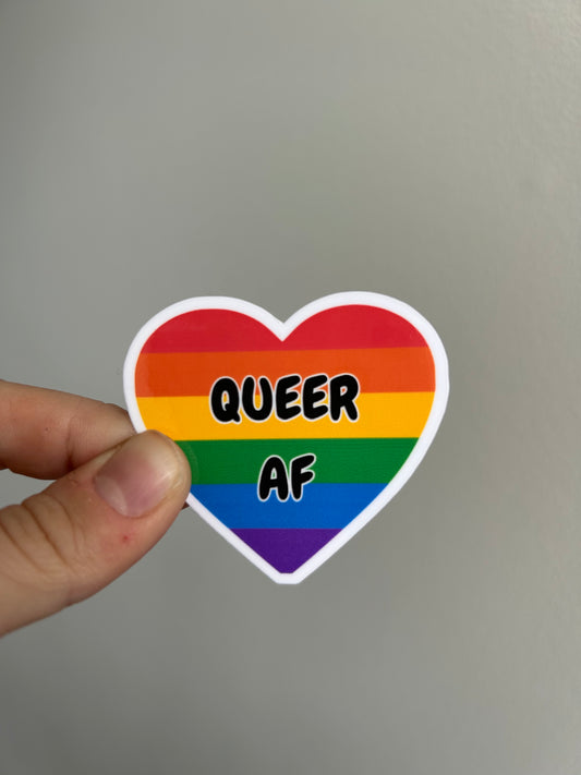 Queer AF Sticker