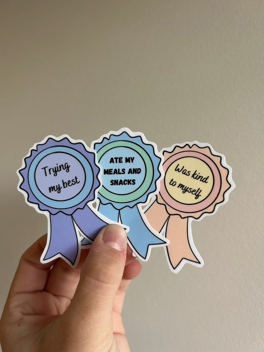 Achievement Badge Stickers