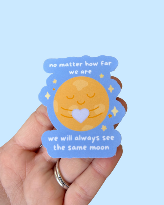 Long Distance Reminder Sticker
