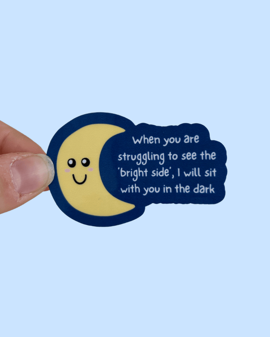 Comfort Moon Reminder Sticker