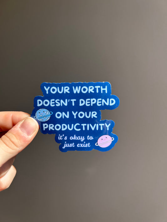 Your Worth Reminder Sticker