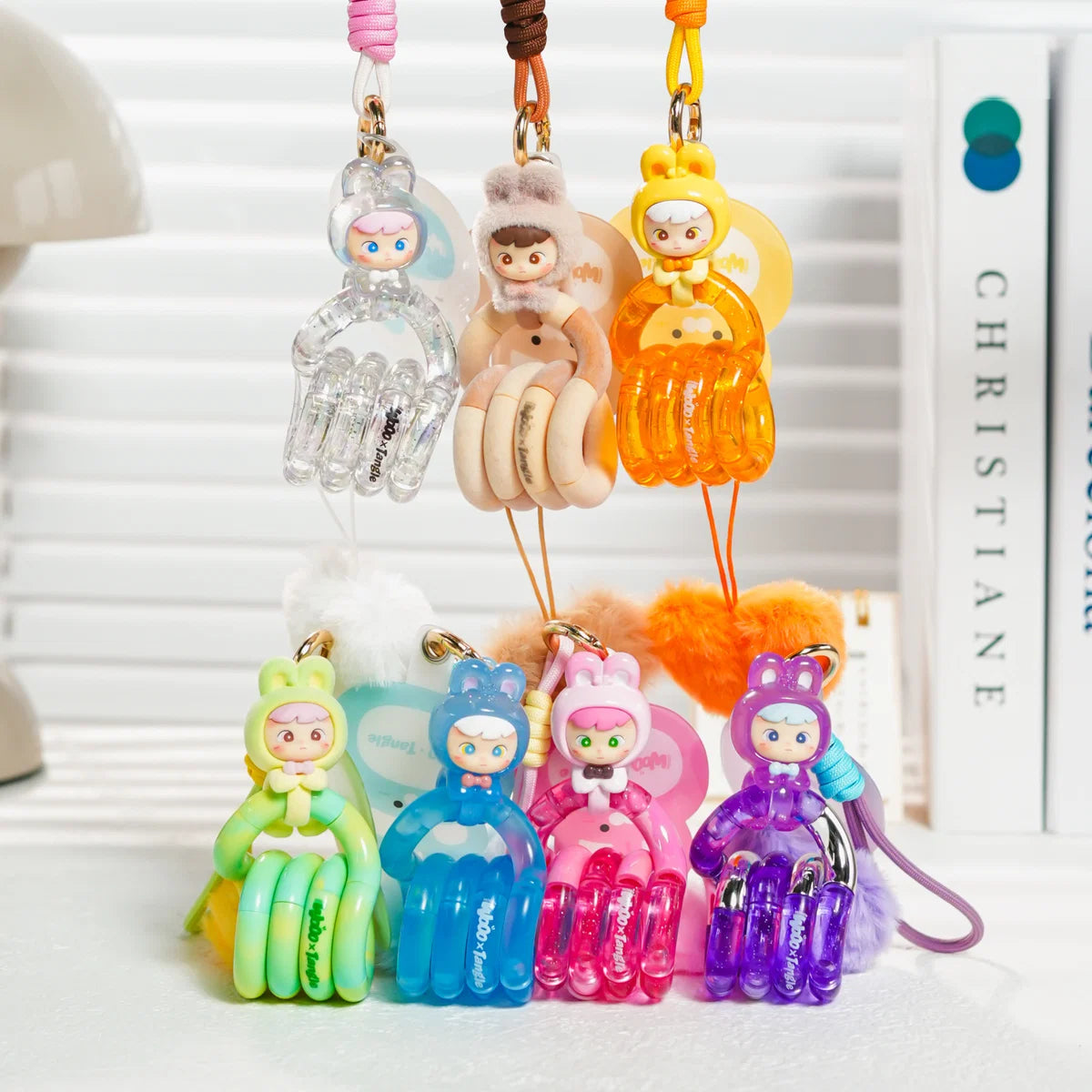 NEW! Tangle® x HiddenWooo Lovely Bunny Pendant Blind Box