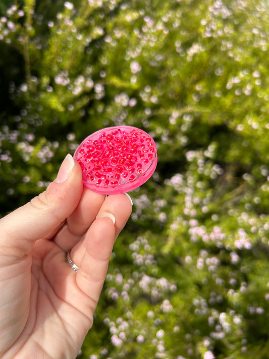Pomegranate Fruit Mini Circle Trinket