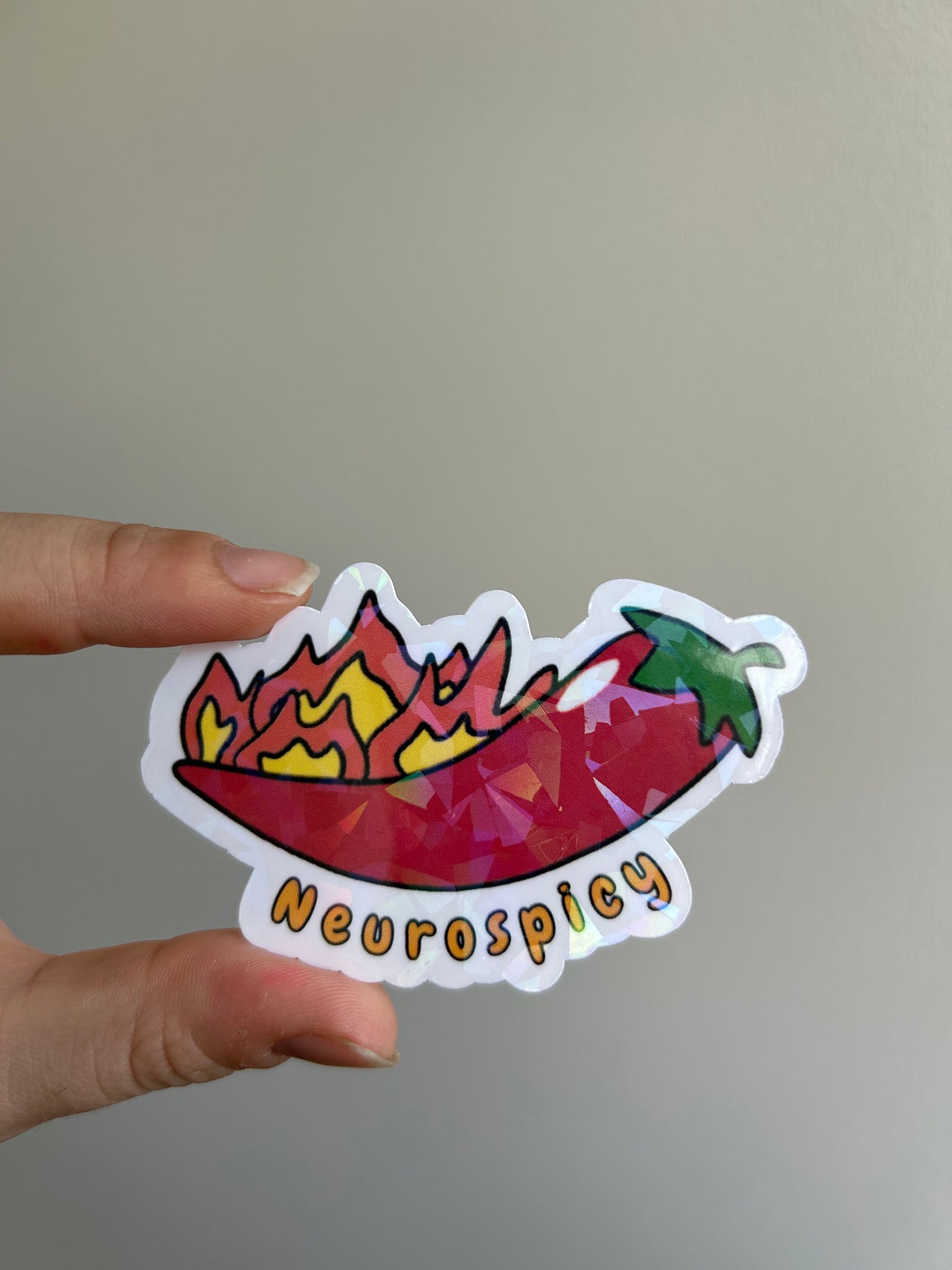 Neurospicy Sticker