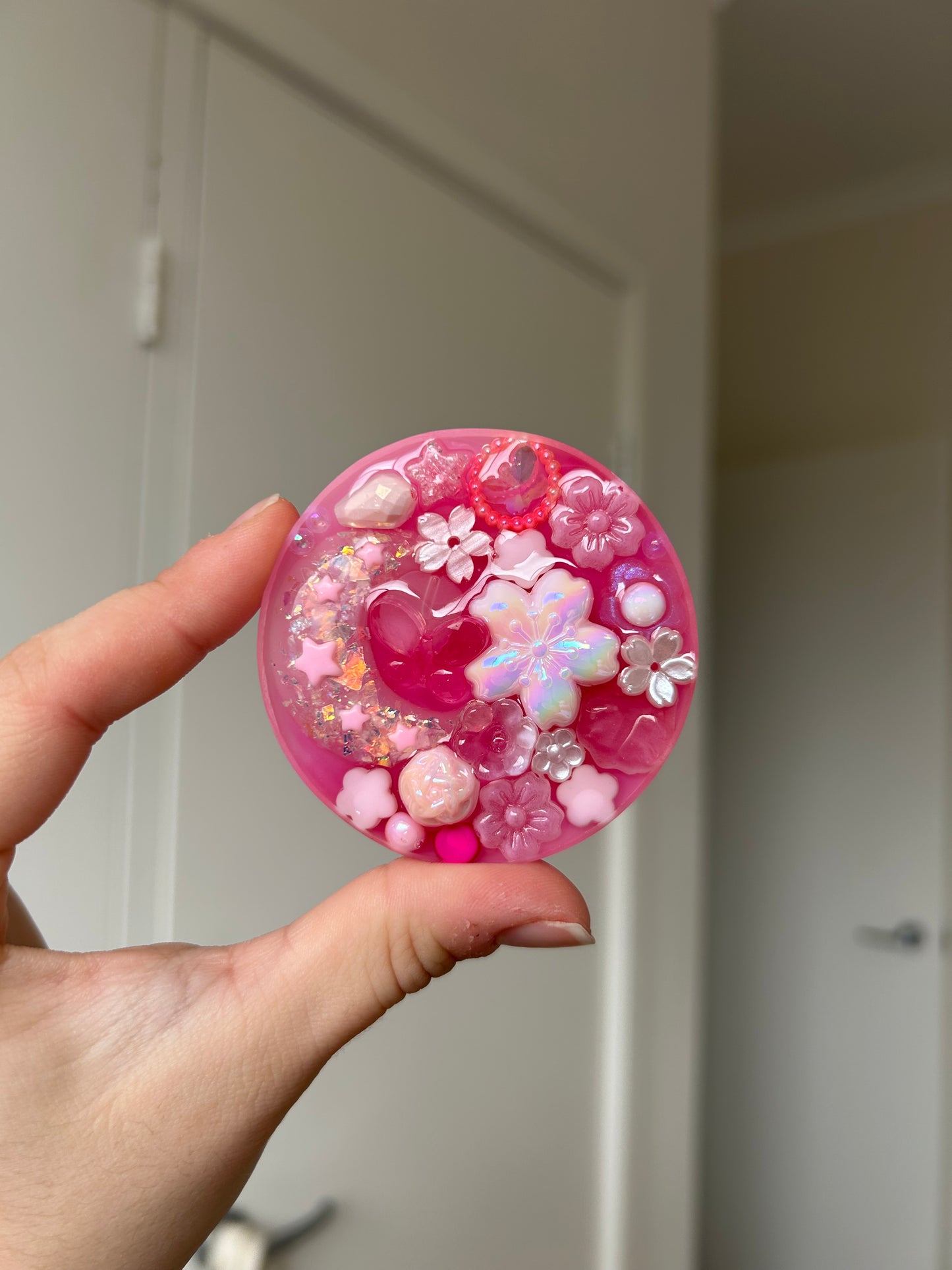 Two Moons Textured Trinket