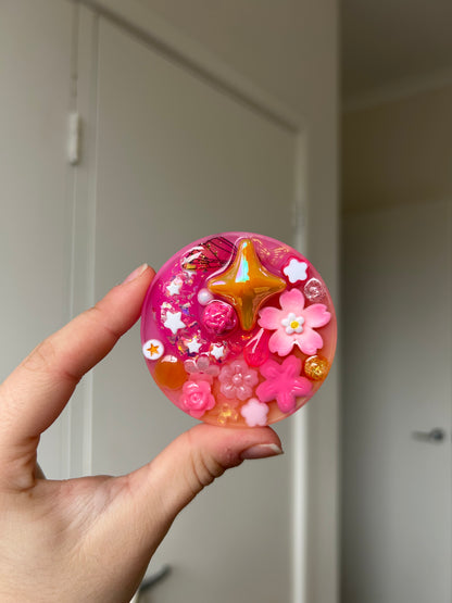 Two Moons Textured Trinket