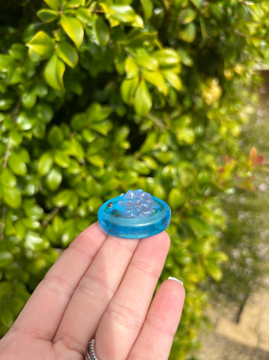 Hedgehog Worry Stone Trinket | Design 5