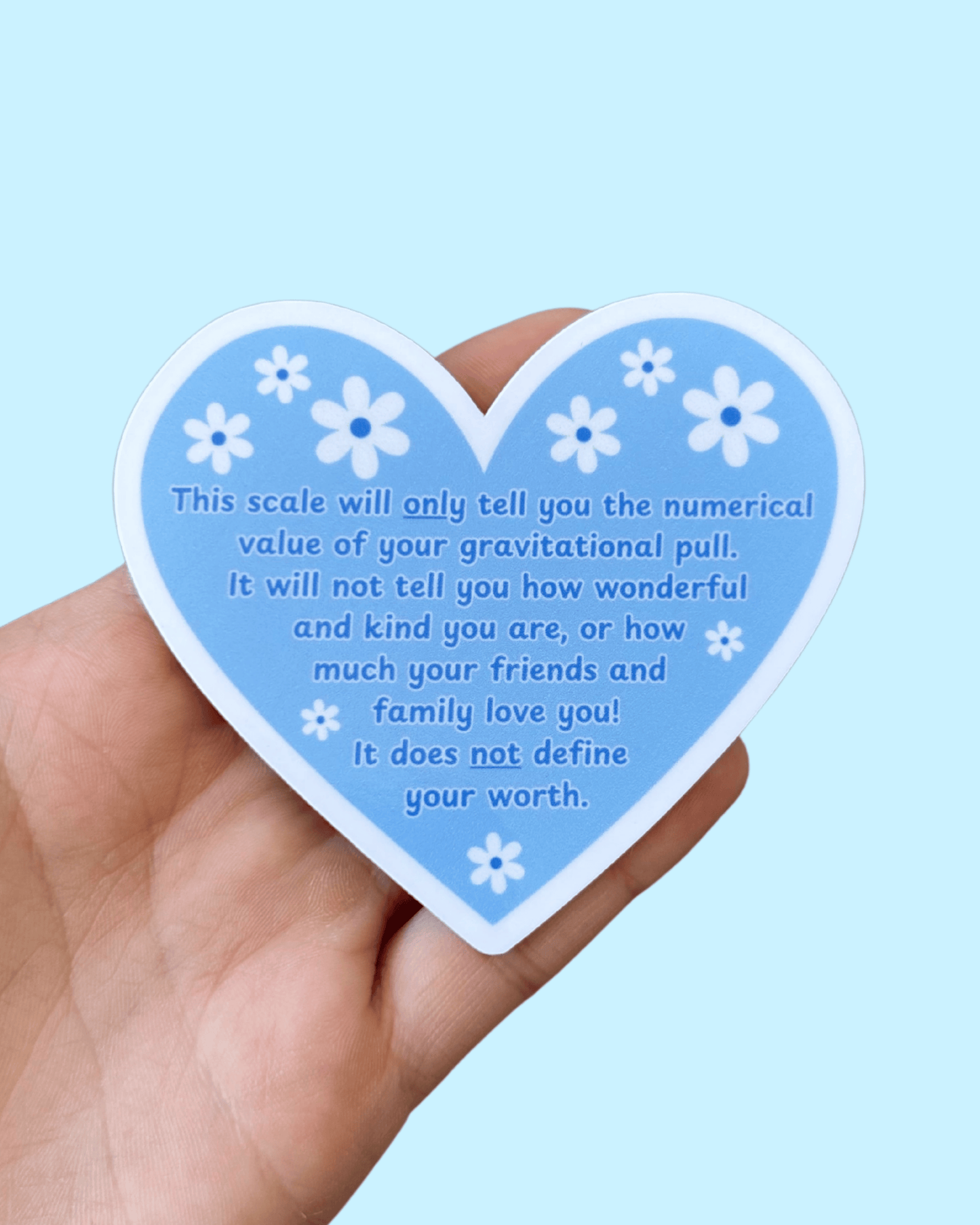 Scale Reminder Sticker