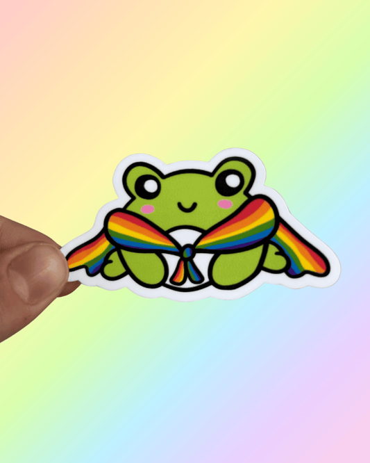 Pride Frog Stickers