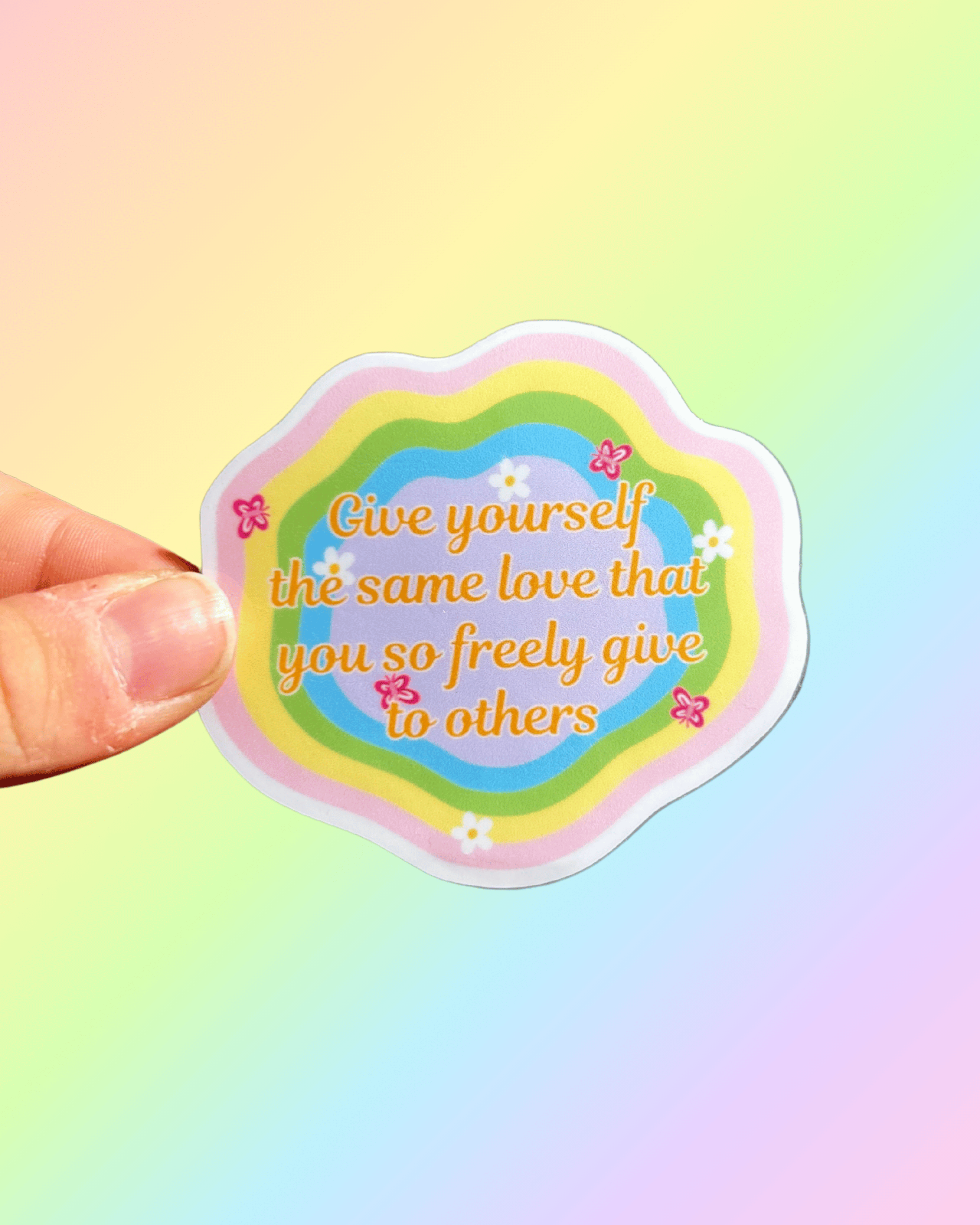 Self Remind Sticker Self Love Reminder Sticker – Reminders by Amber