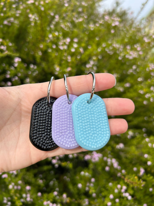 Bumpy TactiTag - Sensory Keychain