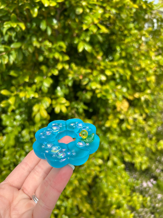 Ducky & Bubbles Bubble Ring Trinket | Design 2