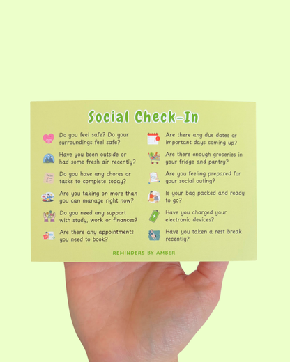 Self Check-In Prints
