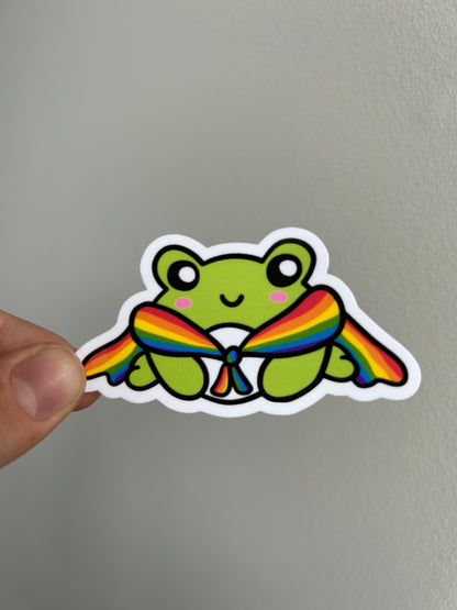 Pride Frog Stickers