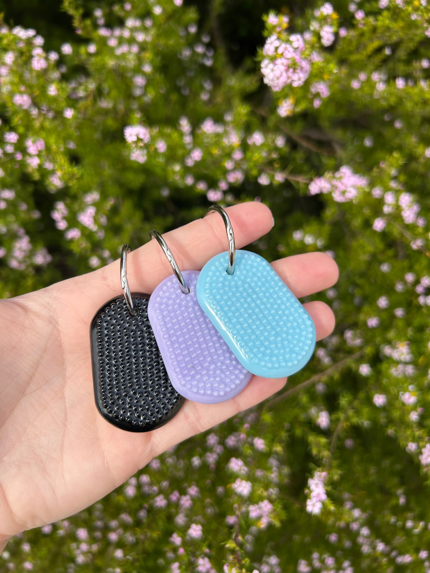 Bumpy TactiTag - Sensory Keychain