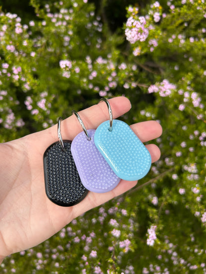 Bumpy TactiTag - Sensory Keychain