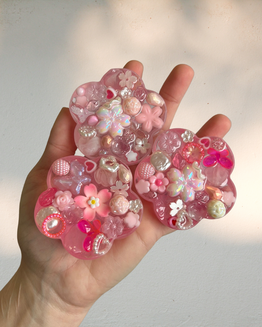 Sakura Double Textured Trinket