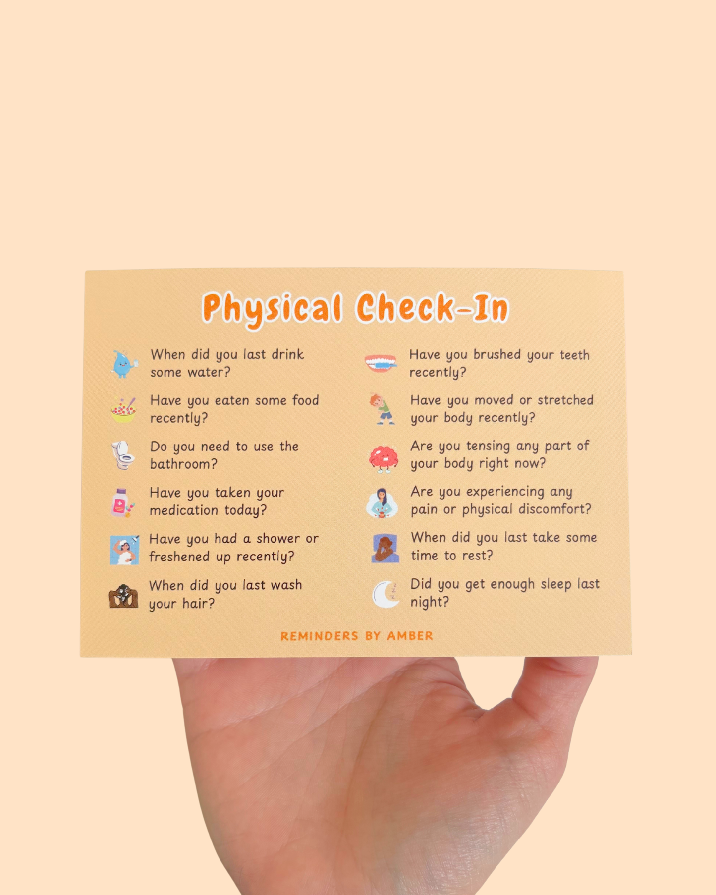 Self Check-In Prints