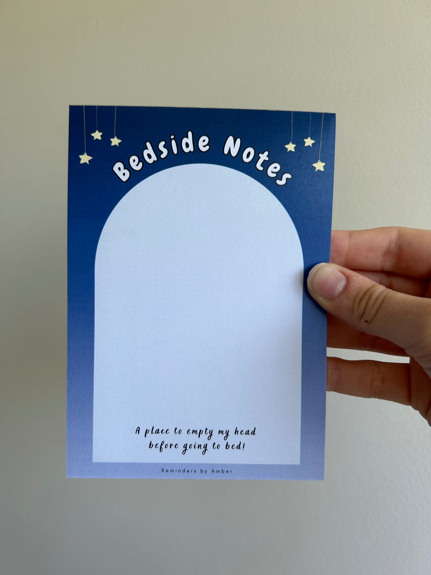 Bedside Notes Notepad