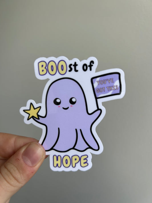 BOOst of Hope Sticker