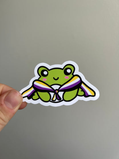 Pride Frog Stickers