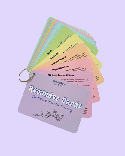 Eating Disorder Recovery Reminder Cards