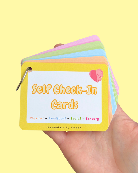 Self Check-In Cards