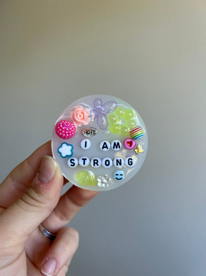 Small Affirmation Textured Trinket