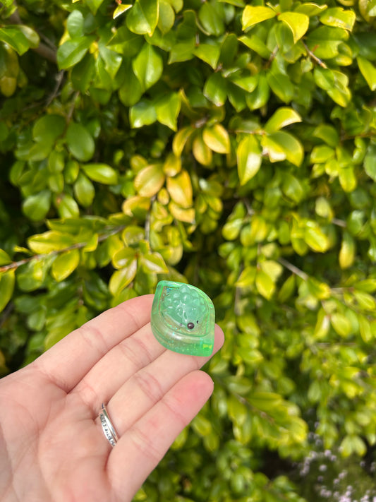 Hedgehog Worry Stone Trinket | Design 2