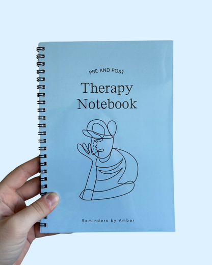 Pre + Post Therapy Notebook
