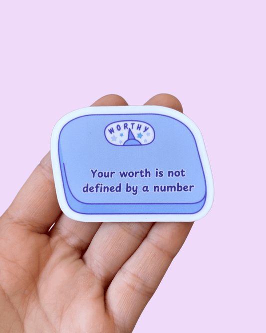 Worthy Scale Sticker