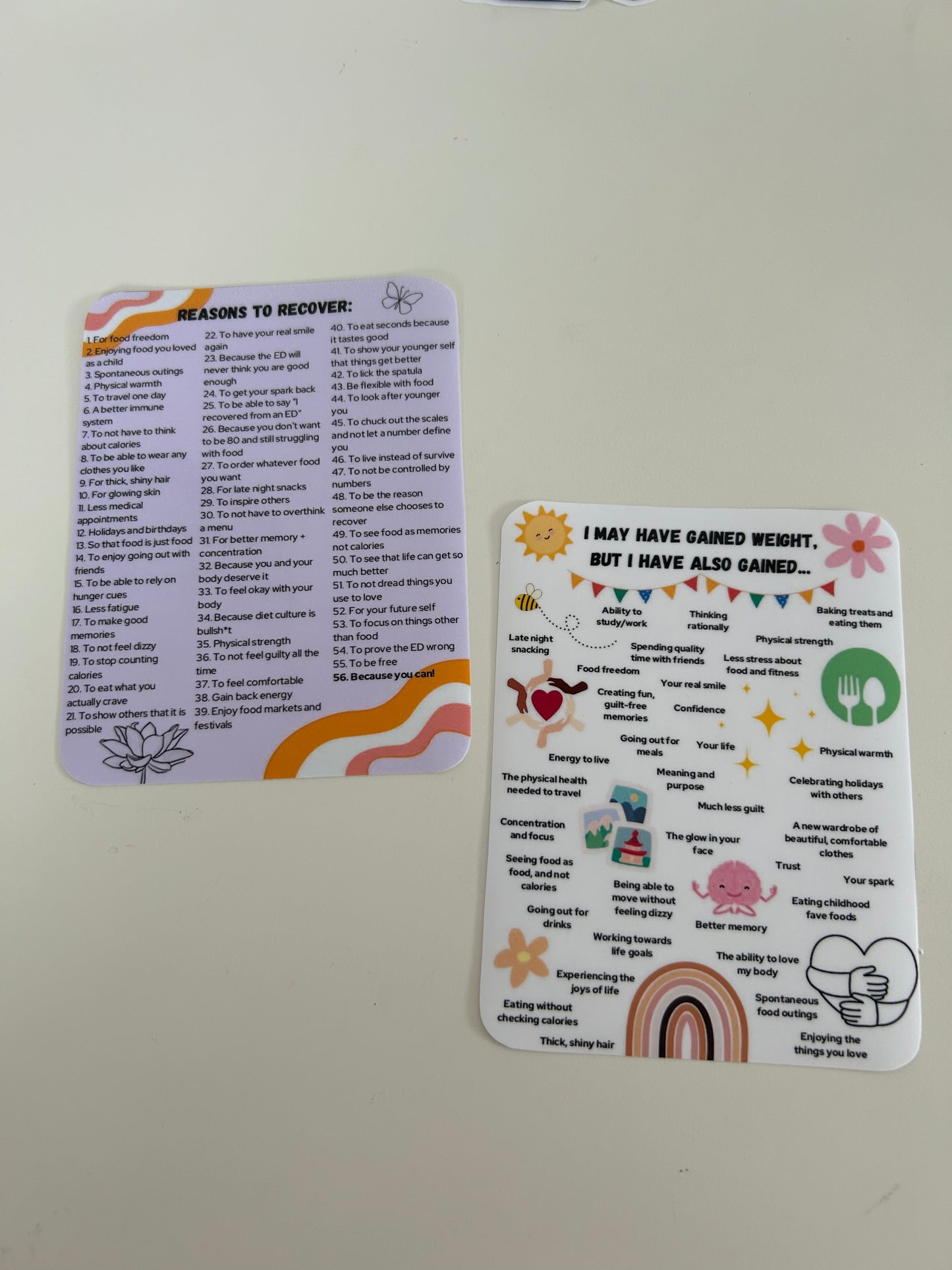 ED Recovery Stickers