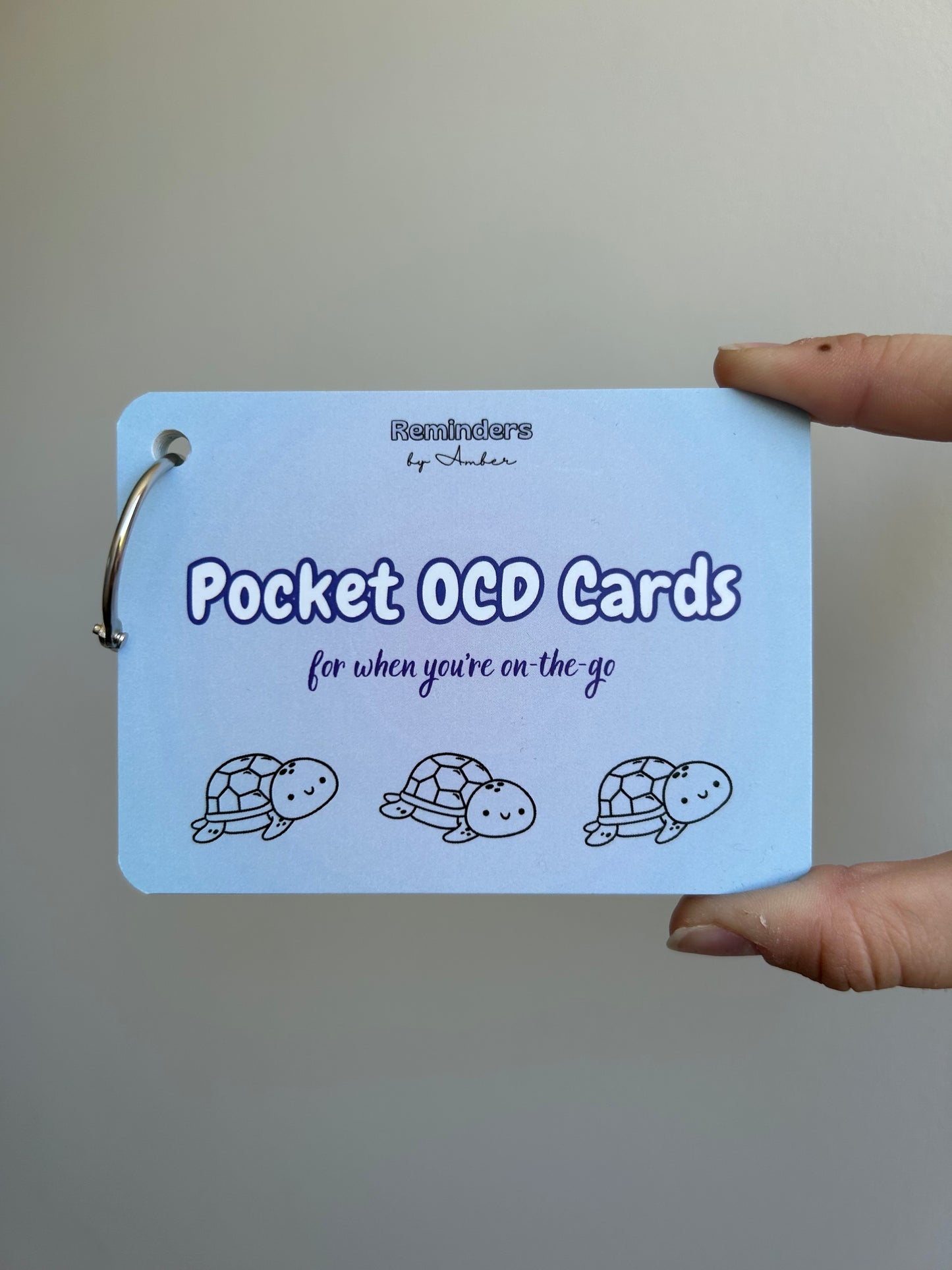 Pocket OCD Cards for ‘on the go’