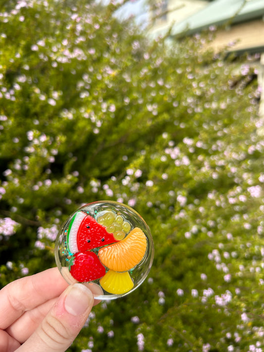 Fruit Salad Small Circle Trinket | Design 1