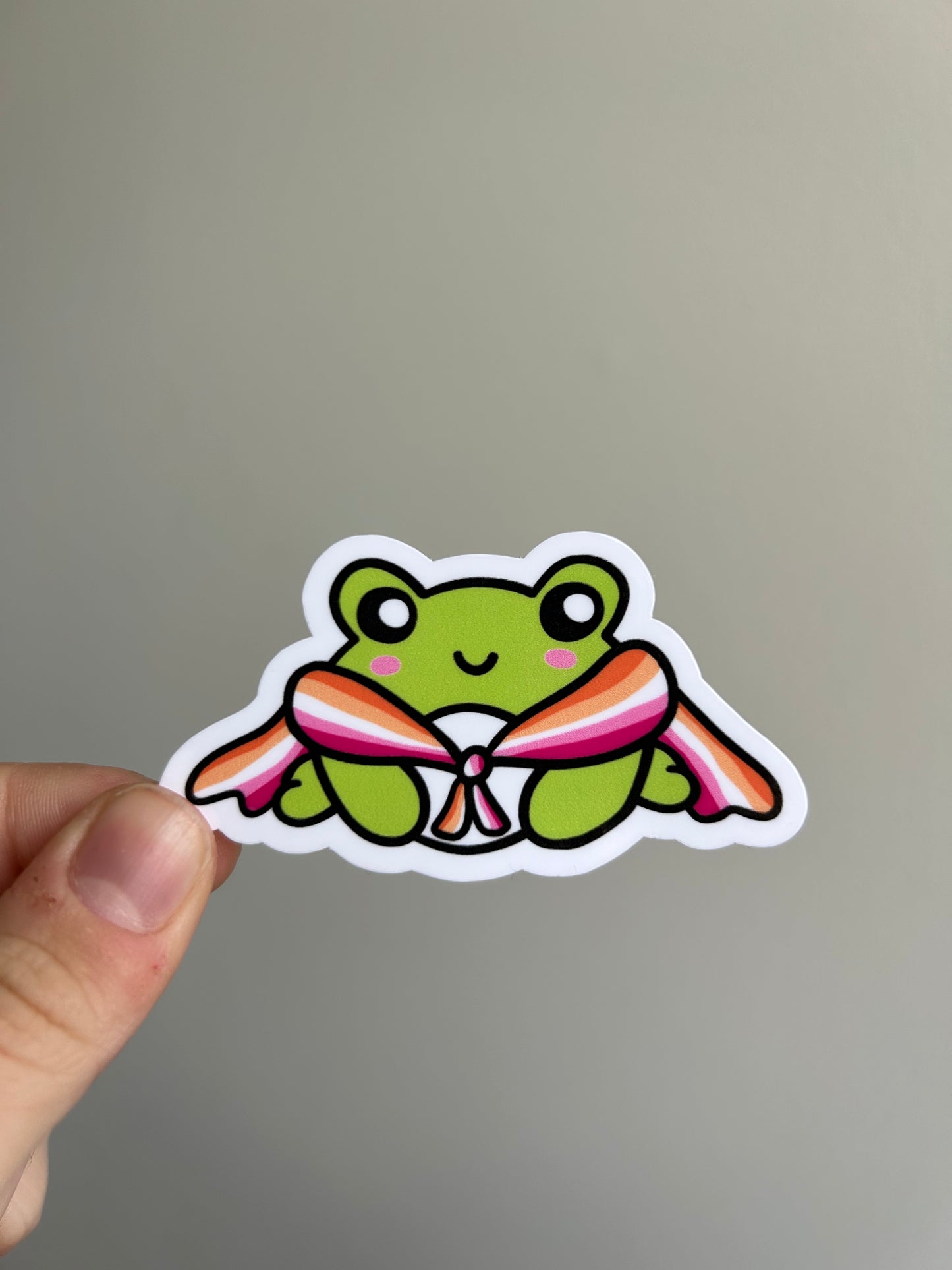 Pride Frog Stickers