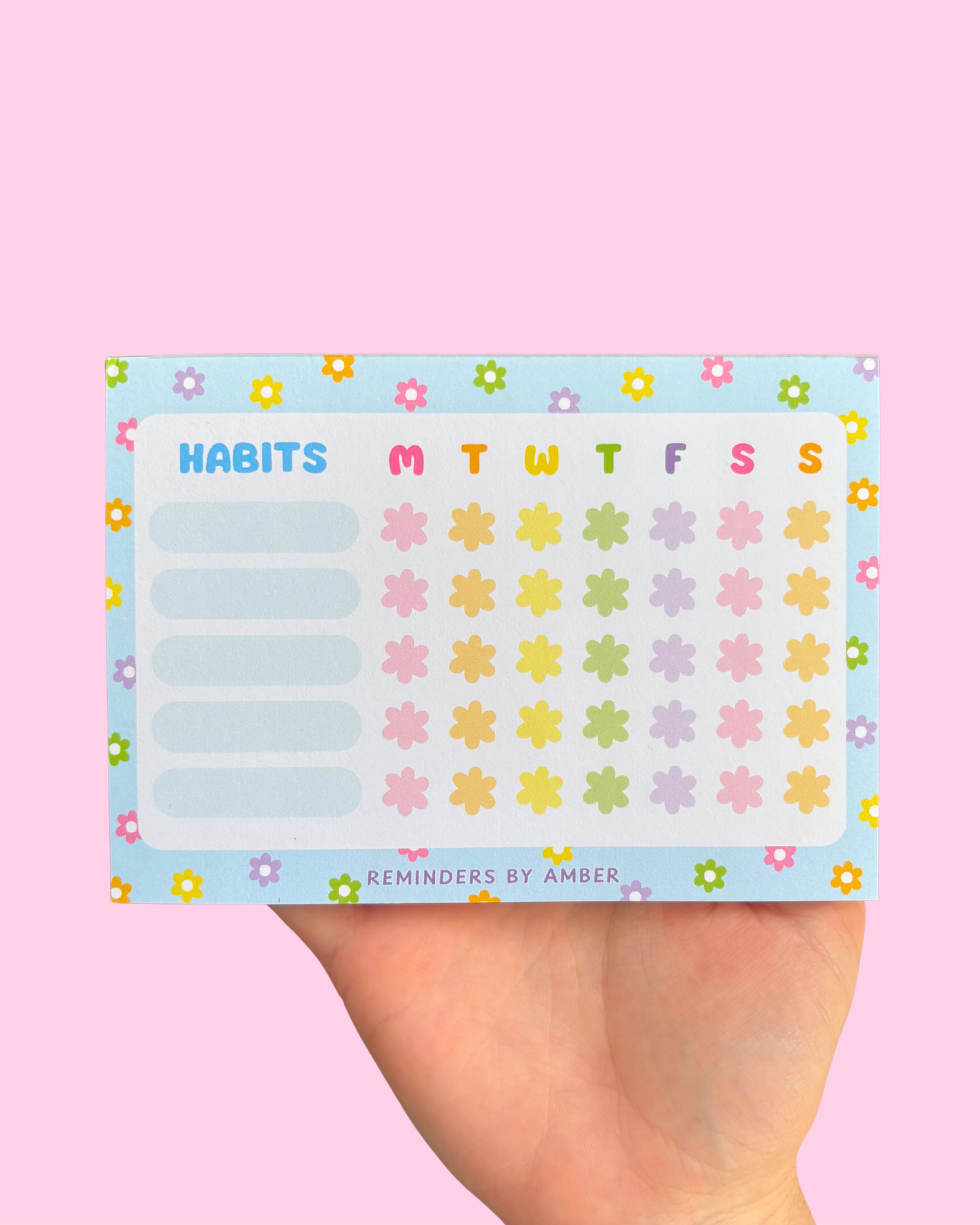 Habit Tracker Notepad