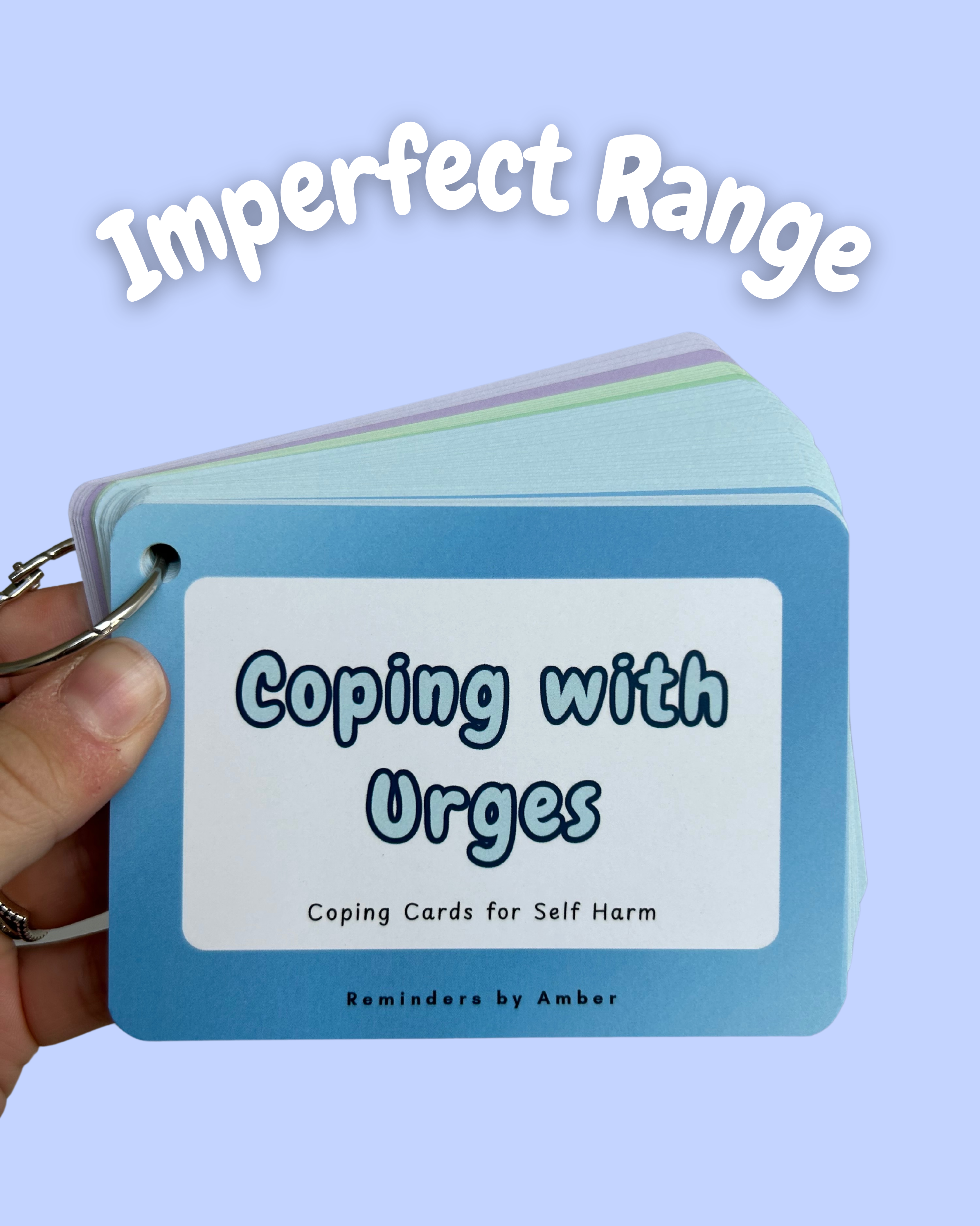 Coping with Urges Cards - Imperfect Range – Reminders by Amber
