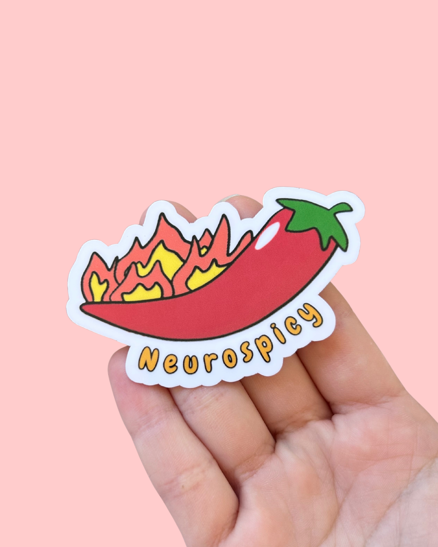 Neurospicy Sticker